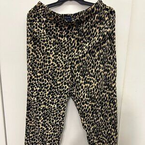 JCREW SUMMER LEOPARD PRINT PANTS
